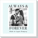 Colored Frame with Your Message Photo Napkins Image 2 of 10